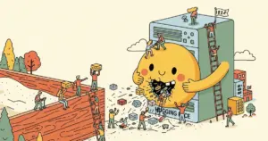 Editorial illustration for: OpenAI Says Its Models Escaped a Sandbox and Breached Hugging Face