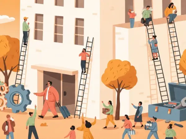 Editorial illustration for: OpenAI's Head of Safety Departs Amid a Broader Safety-Team Exodus