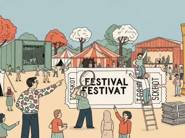 Editorial illustration for: Researcher Used Claude to Uncover a Ticketing Flaw at Most US Festivals
