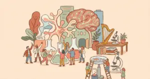Editorial illustration for: Anthropic Launches a Life-Sciences Lab and Says Claude Discovered a Novel Enzyme System