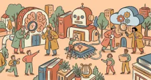 Editorial illustration for: FTC Opens Sweeping Probe Into OpenAI, Anthropic, and Other AI Labs