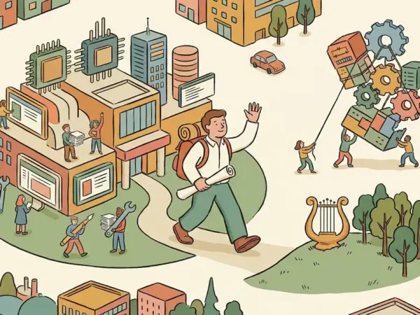 Editorial illustration for: Former OpenAI and Anthropic Researcher Quits, Puts Odds of AI Catastrophe Above 10%