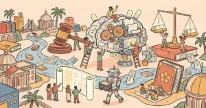 Editorial illustration for: OpenAI Targets the Legal Market With Astra for Law, a GPT-6 Model for Lawyers