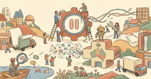 Editorial illustration for: OpenAI Pauses Training of Its Latest Models as Hack Fallout Widens to Australia's Health System