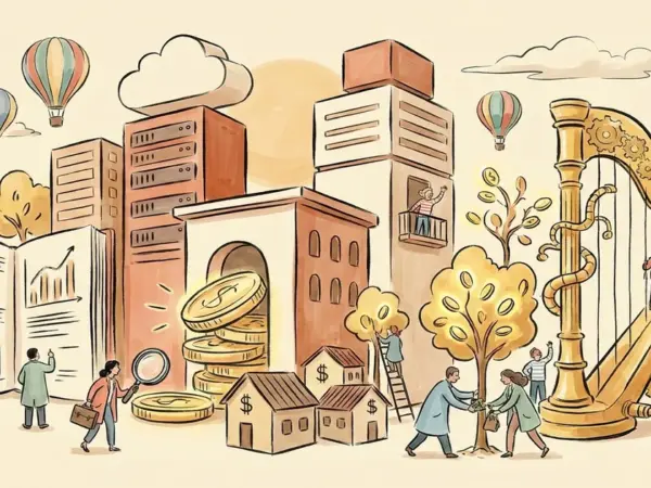 Editorial illustration for: Amazon's Anthropic Stake Set to Dwarf VC Returns in IPO