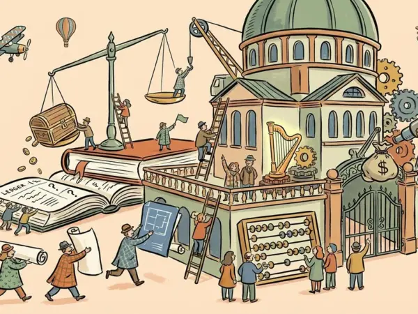 Editorial illustration for: Anthropic Files for IPO, Discloses $80.7 Billion Net Loss