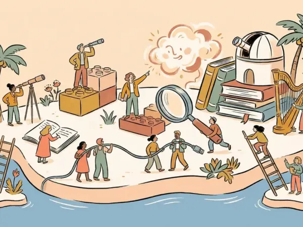 Editorial illustration for: Researchers Stranded Claude Opus 4.7 on a Virtual Island for 30 Hours to Study AI 'Play'