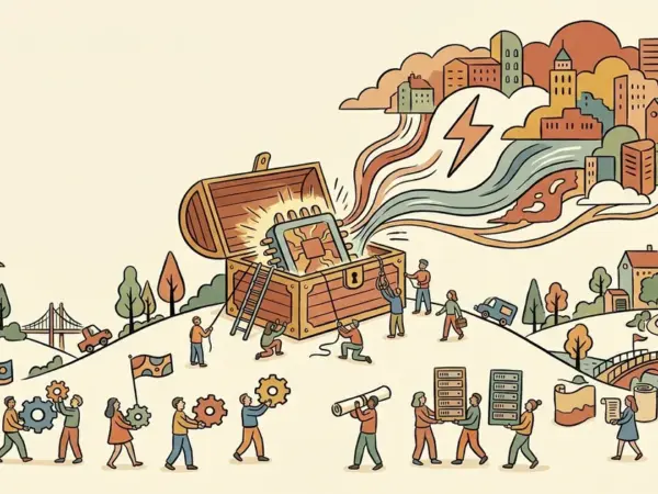 Editorial illustration for: DeepSeek Open-Sources DeepInfer, the Inference Engine Behind DeepSeek-V4.1-Flash