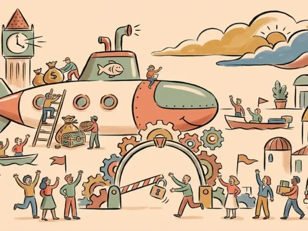 Editorial illustration for: DeepSeek Reportedly Raises $15 Billion Two Days After US Federal Ban