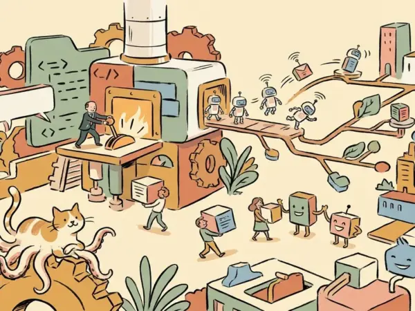 Editorial illustration for: Former GitHub CEO's Entire Launches Git Forge, a Git Platform for AI Coding Agents