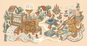 Editorial illustration for: Google Launches Playground, Where Gemini Turns Text Prompts Into Playable Games