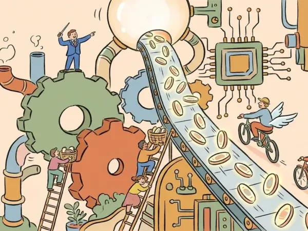 Editorial illustration for: Inception's Mercury 3 Diffusion LLM Claims 1,068 Tokens Per Second