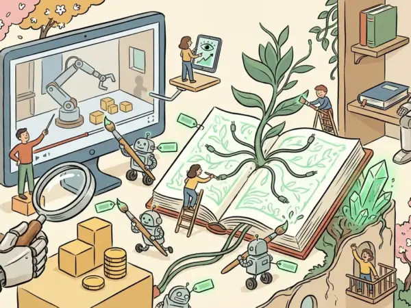 Editorial illustration for: Nvidia Open-Sources Flora, Claims 125x Cheaper Robot Video Labeling Than GPT-6 Astra