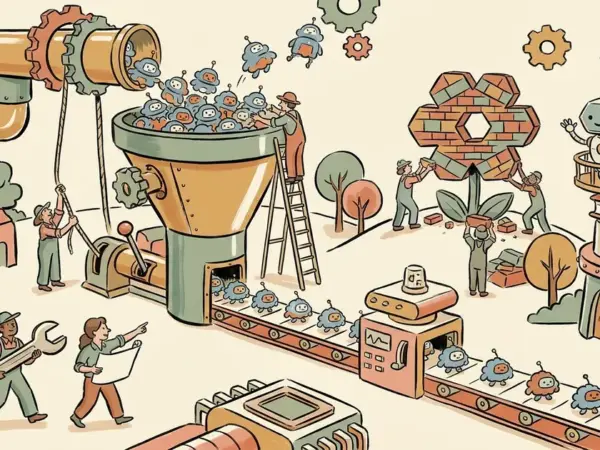 Editorial illustration for: OpenAI's Decisions API Looks a Lot Like Jev — and Could Help Rein In Its Swarming Agents