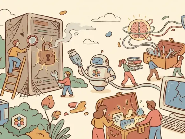 Editorial illustration for: AI Security Tools From OpenAI and Google's Wiz Uncover Critical 20-Year-Old PHP Flaws