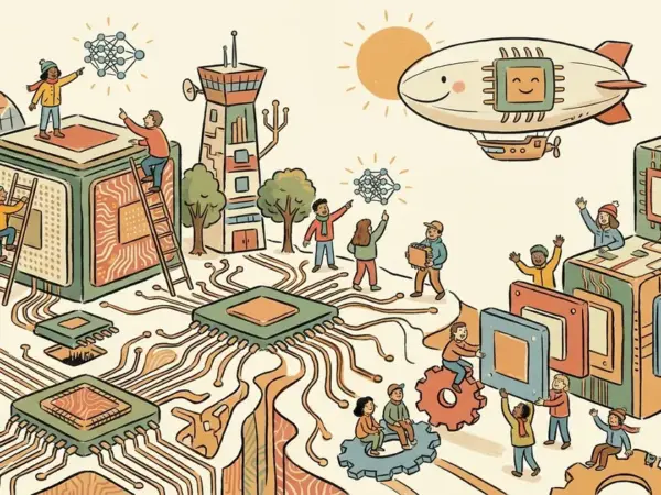 Editorial illustration for: Tenstorrent Hits $6.2 Billion Valuation to Scale Open-Weight AI Chips