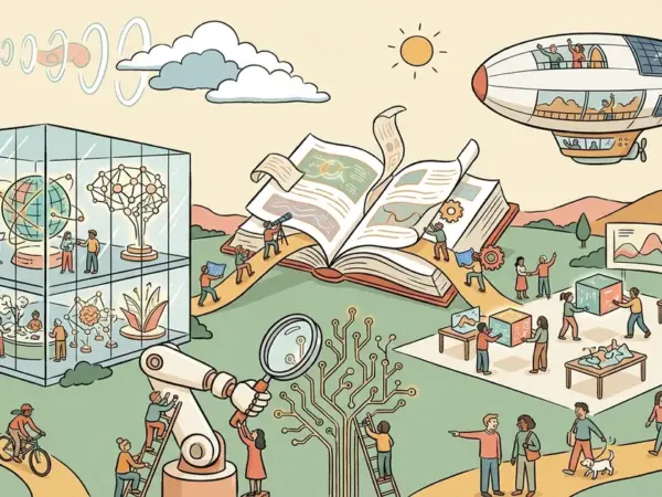 Editorial illustration for: Trillium Labs Wants to Do High-Stakes AI Research in the Open — Including Self-Improvement