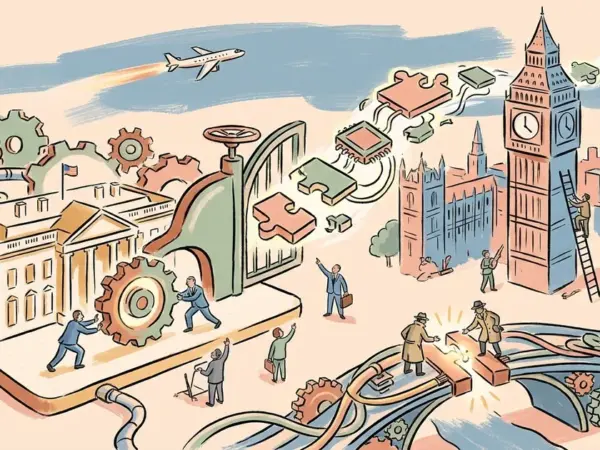 Editorial illustration for: White House reverses course and restores UK AI Safety Institute's access to frontier models